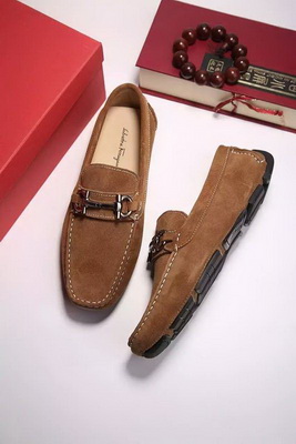 Salvatore Ferragamo Business Casual Men Shoes--075